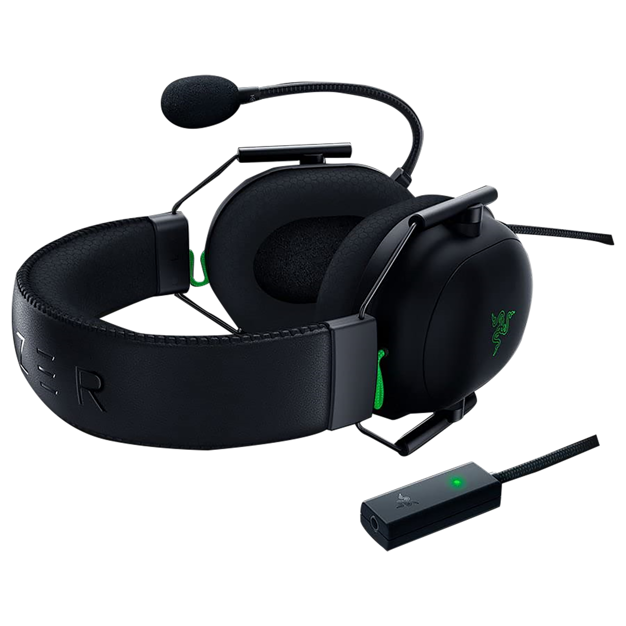 razer black shark v2 ＋ USB sound card Razer Blackshark V2 Gaming Headset USB Sound Card Adapter 7.1 THX